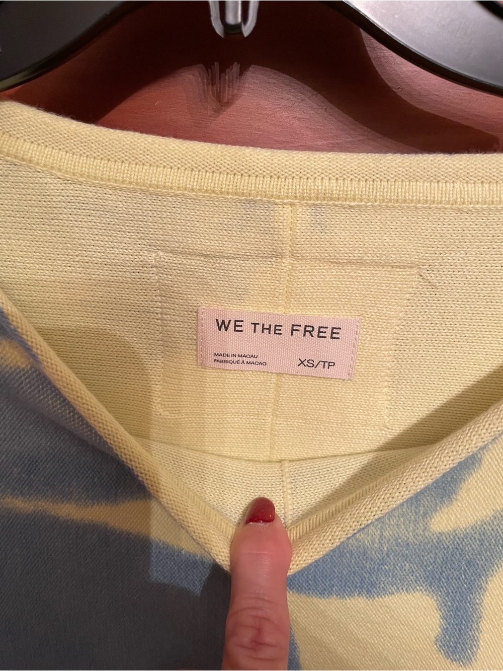 We The Free Painters Garden Pullover NWT - Picture 5 of 9
